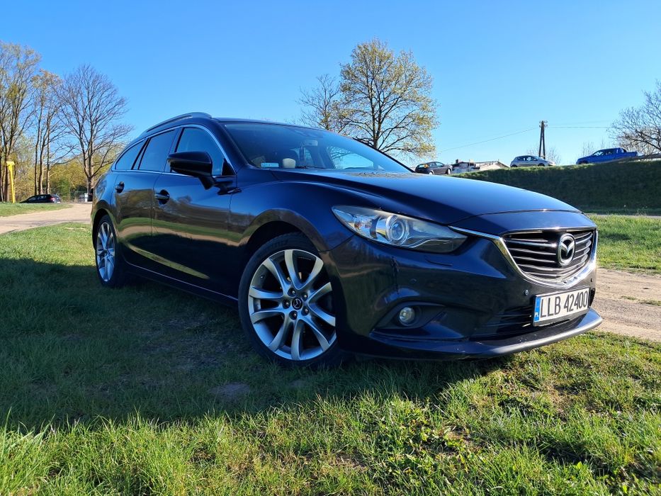 Mazda 6 GJ | Kombi | 2014 | 2.2 150KM | Bose | Skóra | Po serwisie silnika (Wałek, Smok)