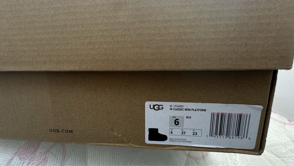 Nowe damskie buty UGG Classic Mini Platform rozm.37 - 100% oryginał