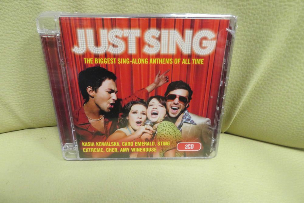 JUST SING - 2 CD- płyta używana , stan mint