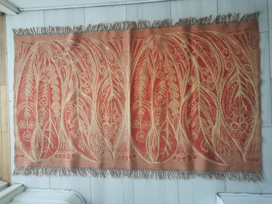 Dwustronny żakard / gobelin /kilim Łąka S. Gałkowski