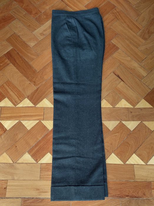 Calças fazenda preta - 60% lã