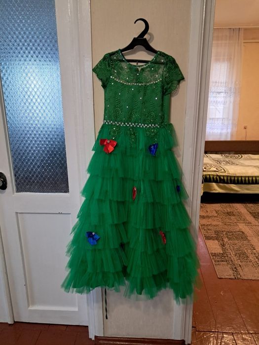 Новорічне платтячко "Ялинки "