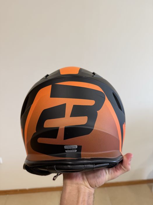 Capacete Bogotto Novo com colunas e microfone