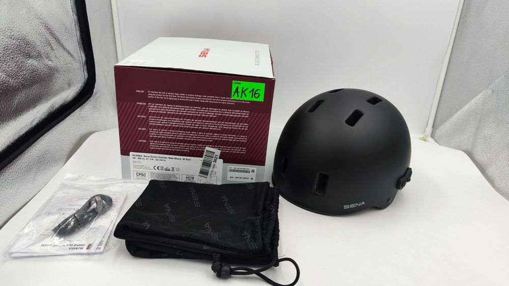 Kask rowerowy Sena RUMBA r. M 54-58 cm interkom (AK16) Kościerzyna • OLX.pl