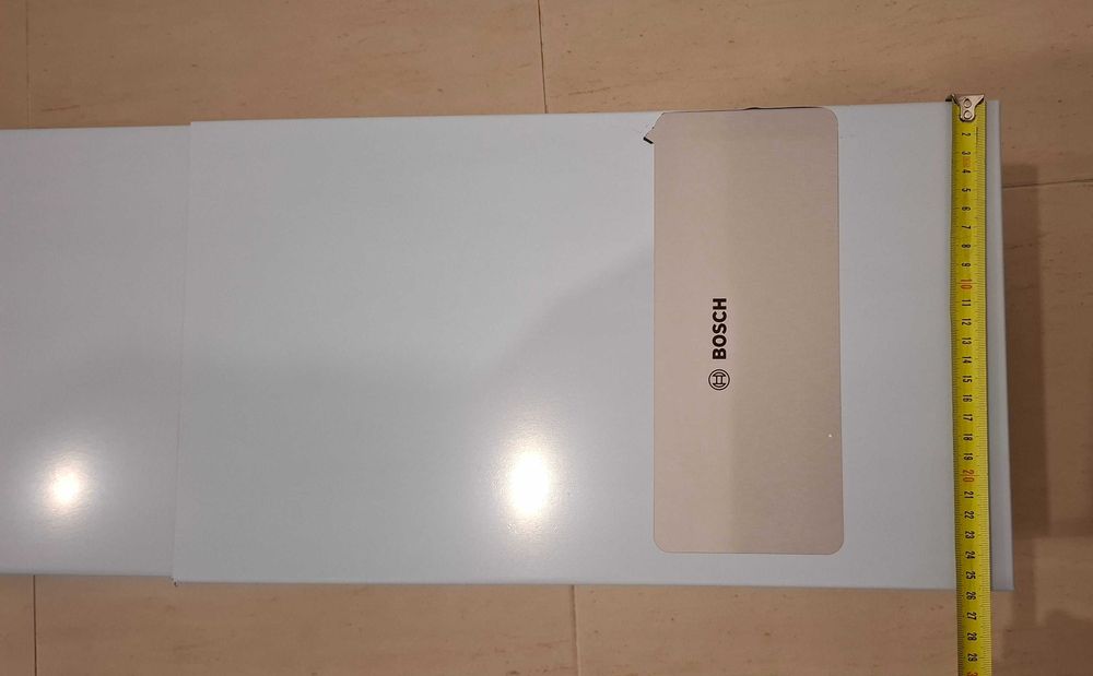 Chaminé superior em inox para exaustor Bosch