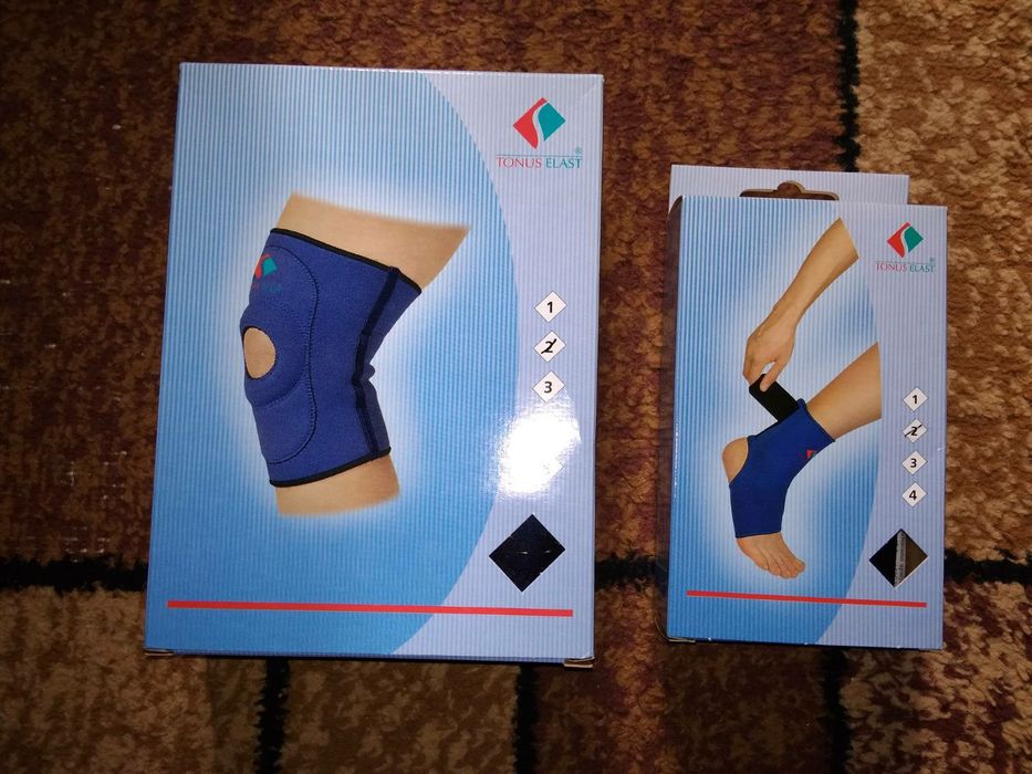 Пояса медицинские, наколенники