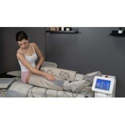 Pressoterapia digital 3 em 1 com eletroestimulação + Curso Dgert