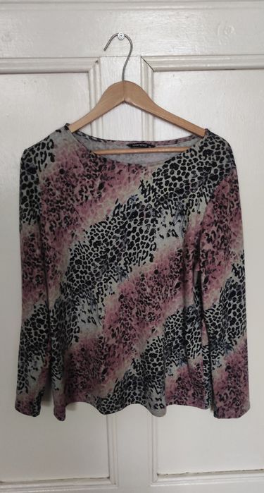 Bluzka damska w panterkę rozmiar 42 używana