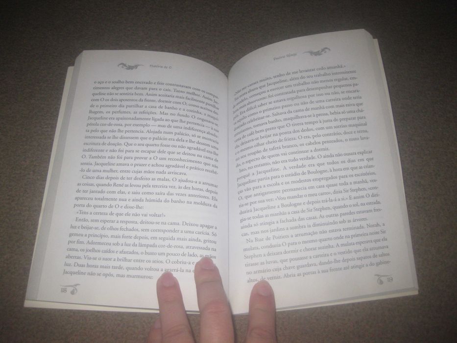 Livro "História de O" de Pauline Reage