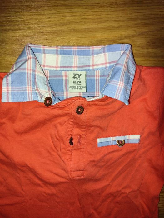 Camisa T-shirt menino C&A - 18-24 meses