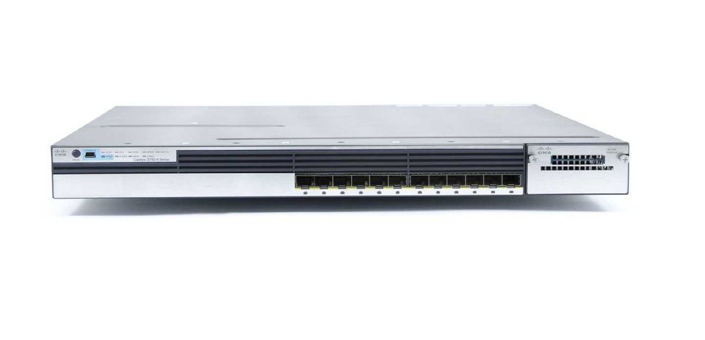 Switch Cisco WS-C3750X-12S-E WS-C3750X-12S-E - GIGABIT Fiber SFP