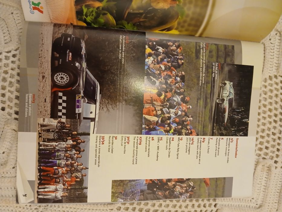Programa oficial  do Rally de Portugal 2012