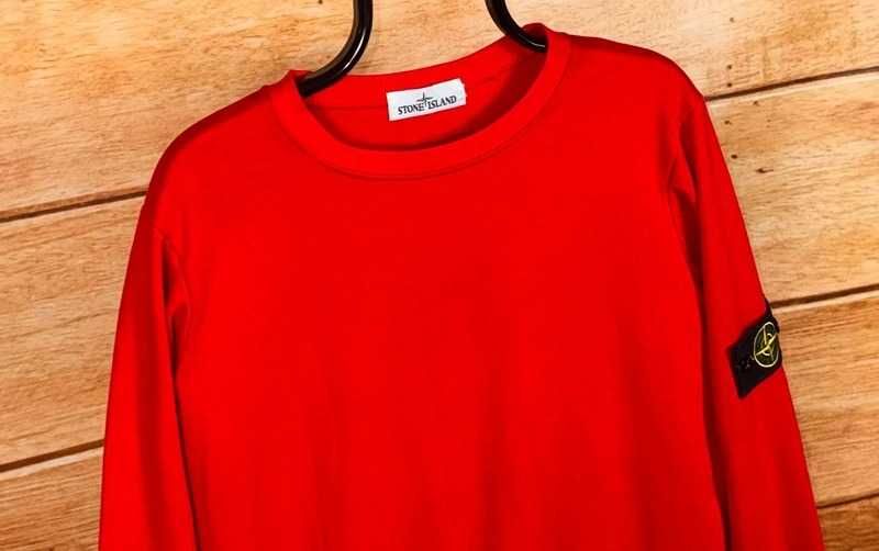 Stone Island _ Crewneck Sweatshirt _ Bawełniana Bluza _ M