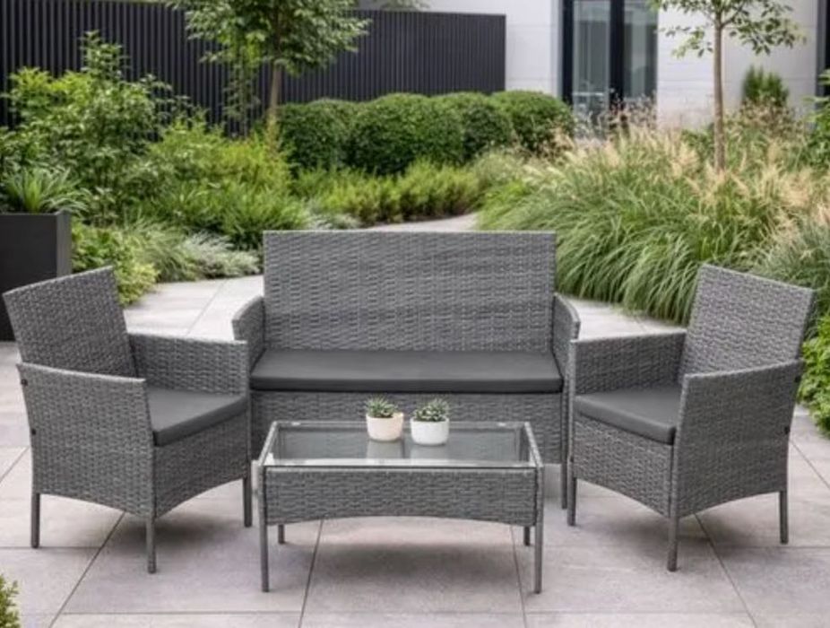 Meble Ogrodowe Zestaw Mebli Ogrodowych Technorattan Taras Stolik Sofa