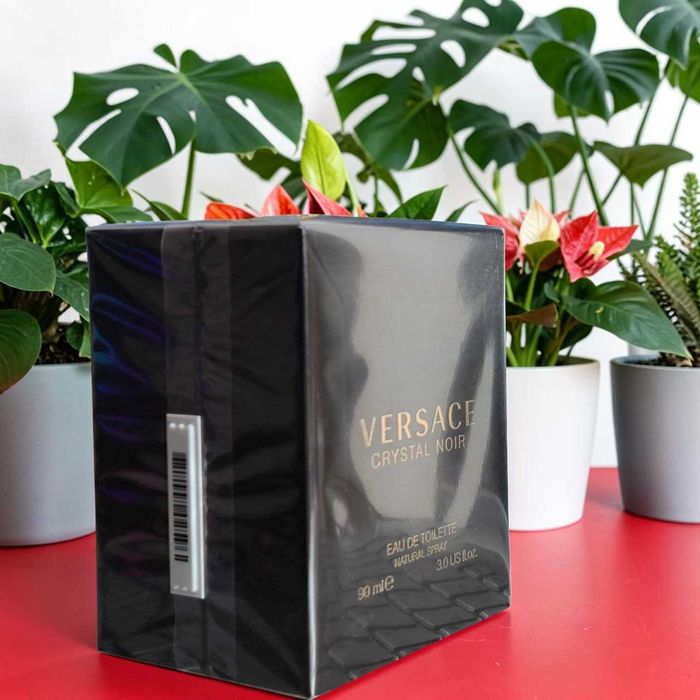 Versace Crystal Noir Eau de Toilette 90 мл парфум жіночий Версаче Кристал Ноар туалетна вода жіночі оригінал Без передоплати !