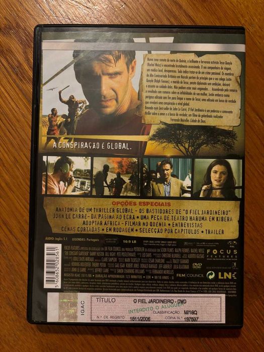 DVD O Fiel Jardineiro