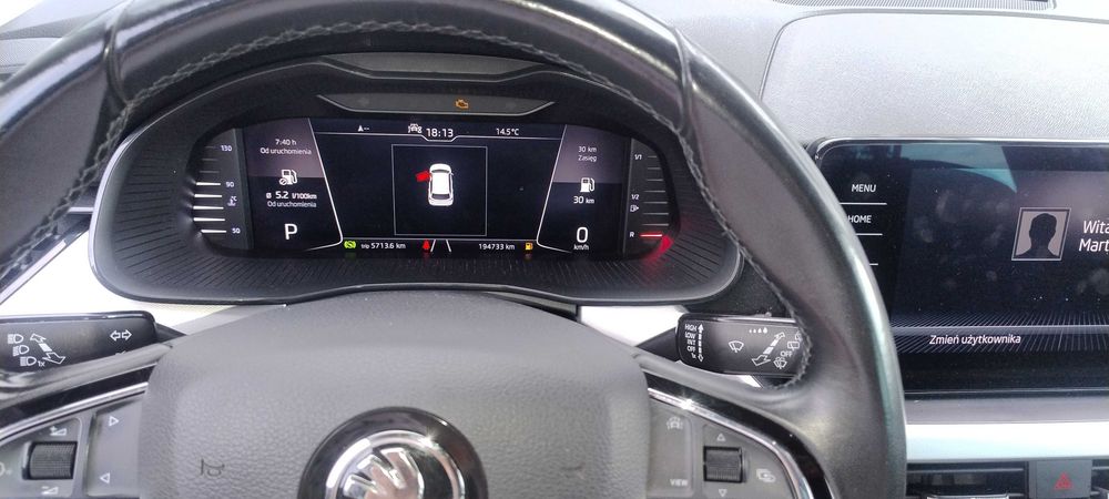 SKODA KAMIQ 1.6tdi 2019r. DSG orginał