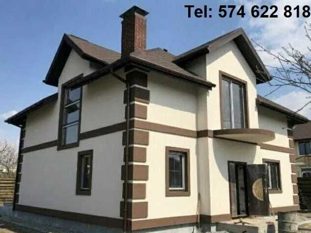 Elewacje, docieplenia budynków, termomodernizacja- domy jednorodzinne