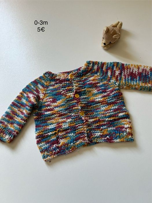 Casacos para bebé 0 meses aos 6 meses