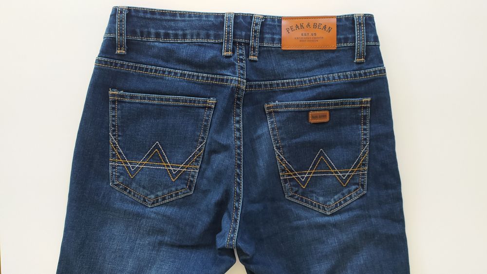 młodzieżowe dżinsy elastyczne rozm M