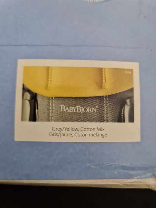 Marsúpio da marca babybjörn