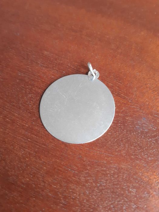 Pendente de prata liso (Portugal) séc. XXI