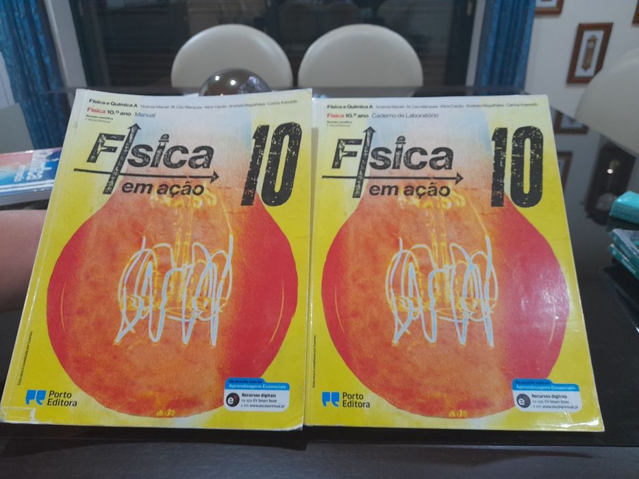 Manual e Livro de Fichas - Física em Ação 10°ano