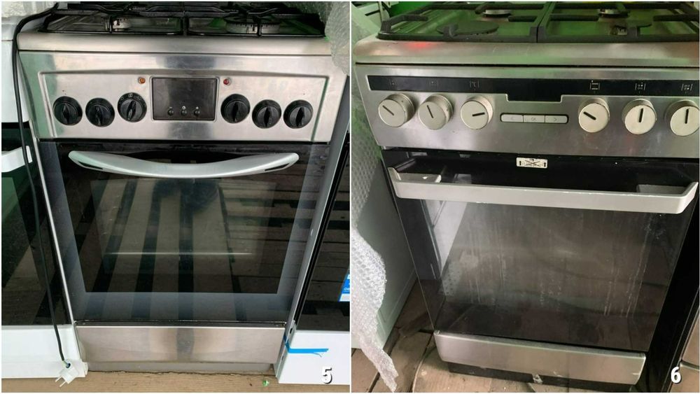 ПЛИТА Газова MASTERCOOK 60см Гриль Конвекція Газконтроль Бу ВСІ МОДЕЛІ