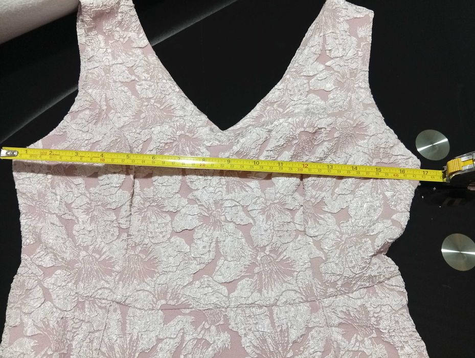 Vestido cerimónia estampado