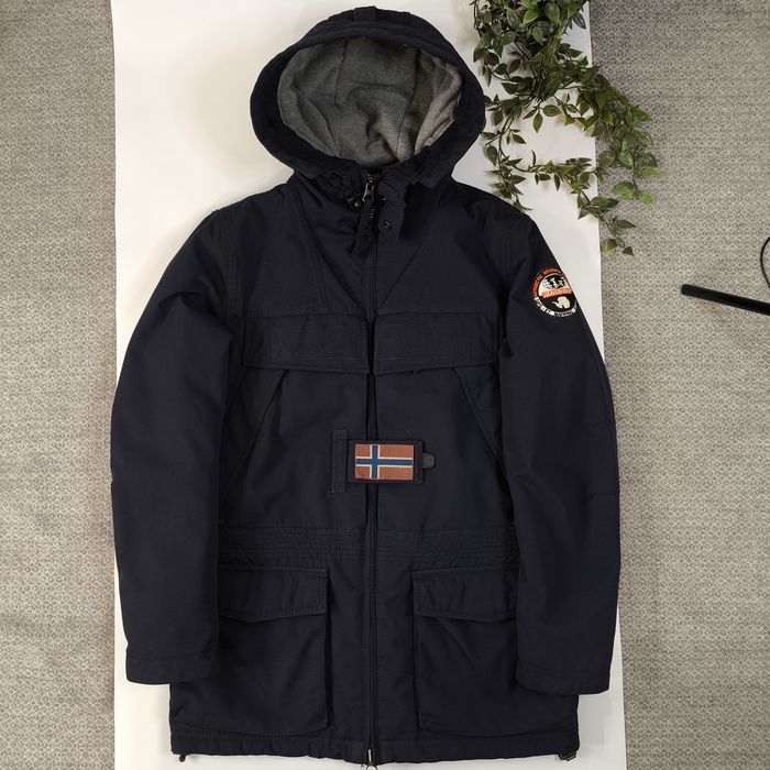 Зимова куртка парка пуховик Napapijri skidoo