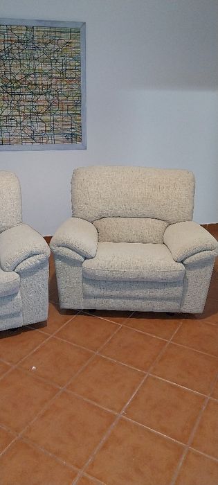 Sofás conjunto de 2 Sofás individuais