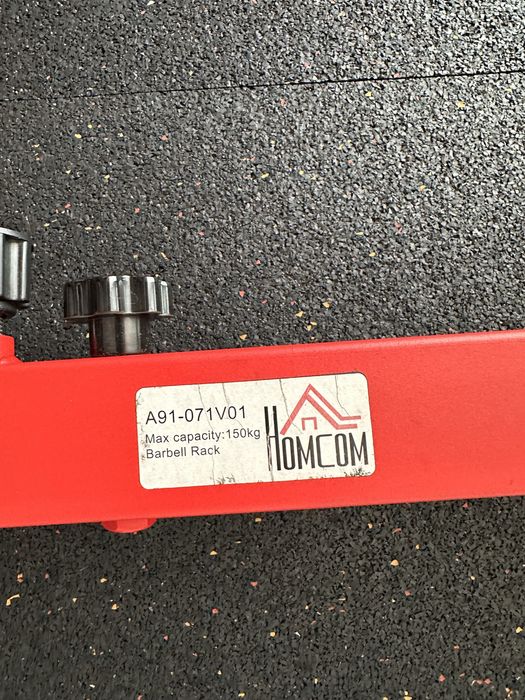 Suporte para barra de pesos