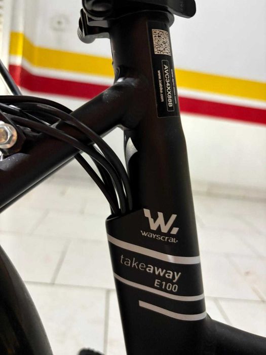 Bicicleta Elétrica Wayscral Takeaway E10 dobrável