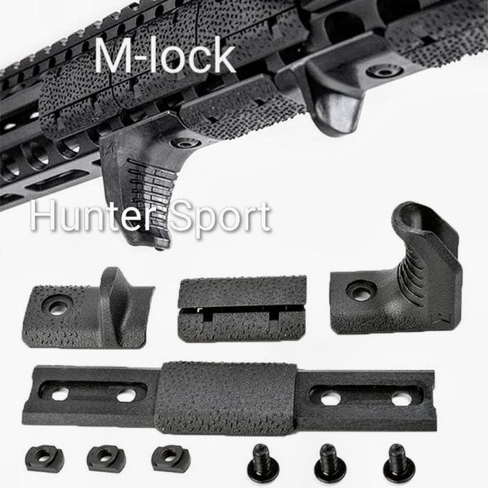 Руків'я на цівку перенесення вогню Magpul USA Hand Stop kit, рукоятка на цевье переноса огня Barricade Stop для АК АР серію Sig Sauer Colt CZ Bren