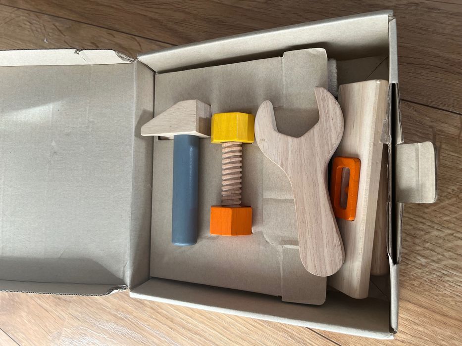 Cinto de ferramentas em madeira Plan Toys