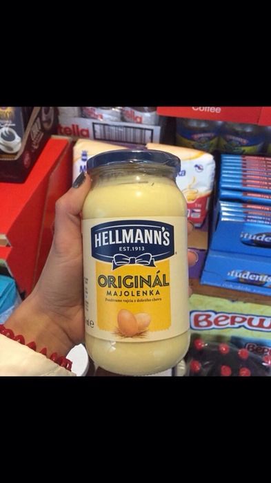 Майонез Hellmann's 405ml / майонез хелманс