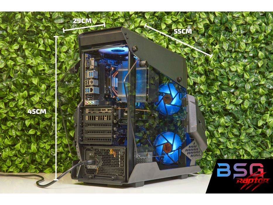 komputer gamingowy bsg raptor amd ryzen5 32gb 1tb ssd win11 pro rx7600