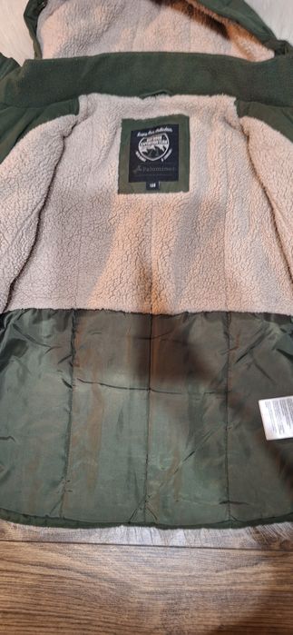 Kurtka zimowa Palomino C&A z kapturem 128cm jak nowa