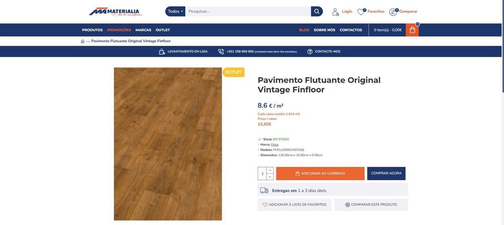 Pavimento Flutuante laminado e Vinílico