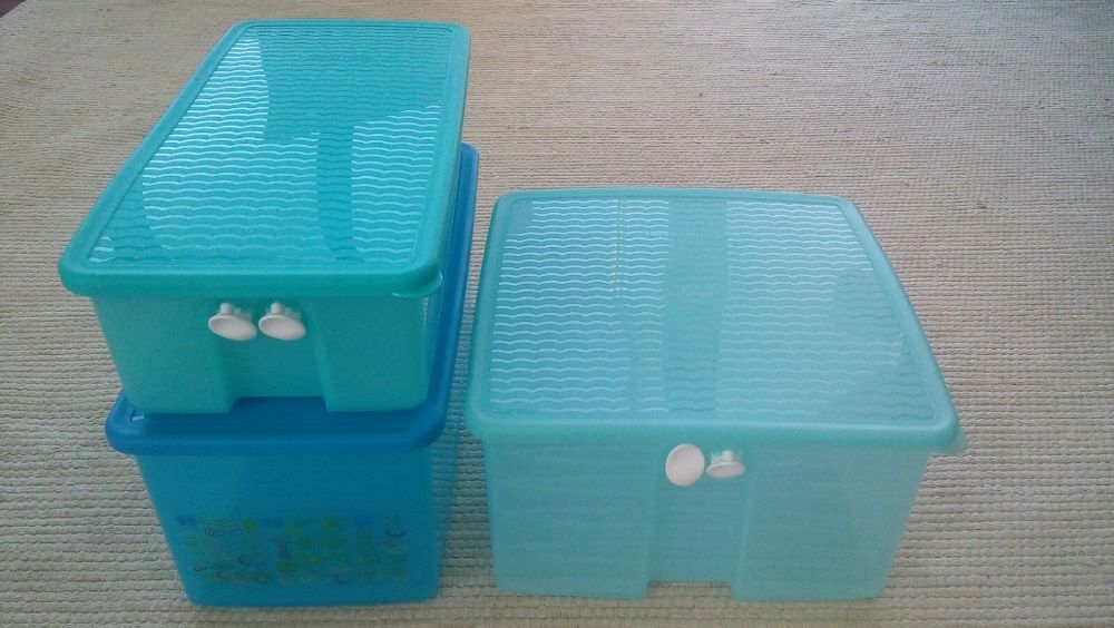 Caixa refrigeração com respirador Tupperware_vários tamanhos