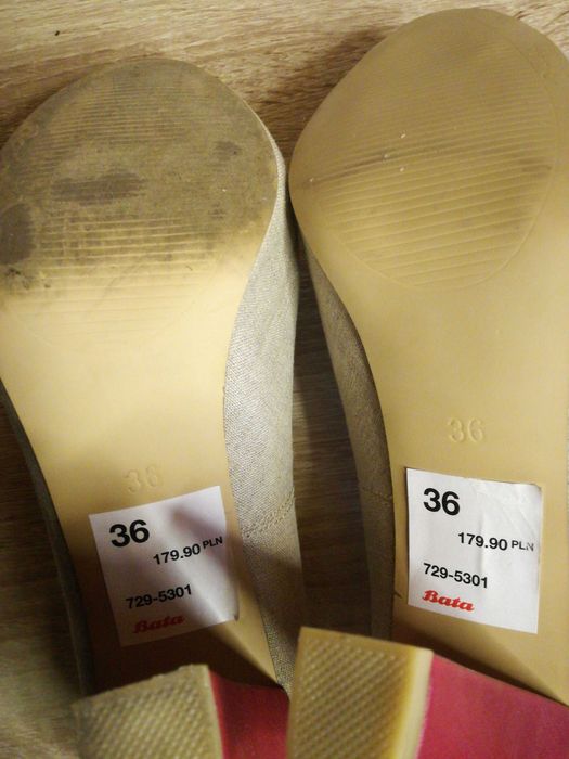 Buty letnie -sandały.