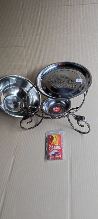 Садж кований з кришкою таджин блюдо для подачі готування страв