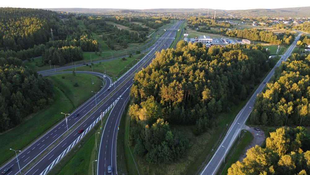 Działka leśna 772 m² Dąbrowa k. Kielc – blisko S7 / Węzła Kielce Północ - Widok 4