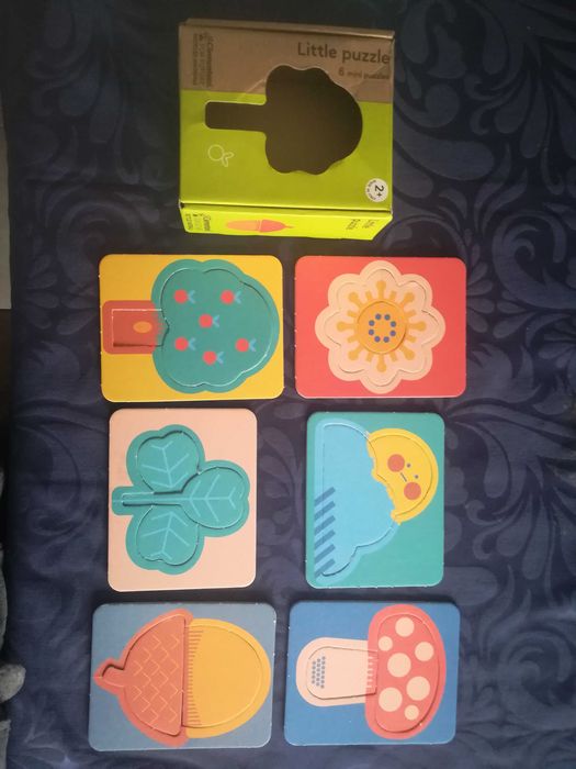 Clementoni - 6 Mini-Puzzles on Nature Themes Made from Recycled Material - Ages 2+64752122116226120