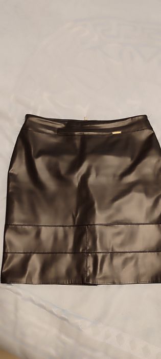Шкіряна спідниця 54 розмір
