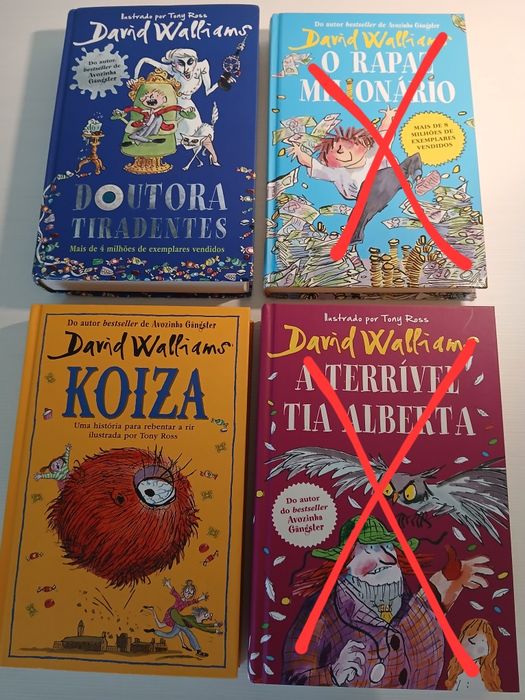 Livros David Walliams