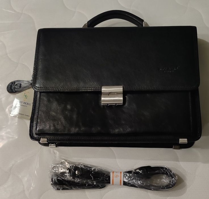 Шкіряний портфель Riff Berg Germany новий