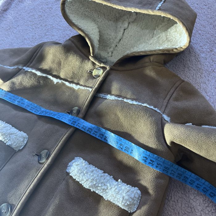 Дубленка 2-3 года 92-98 см