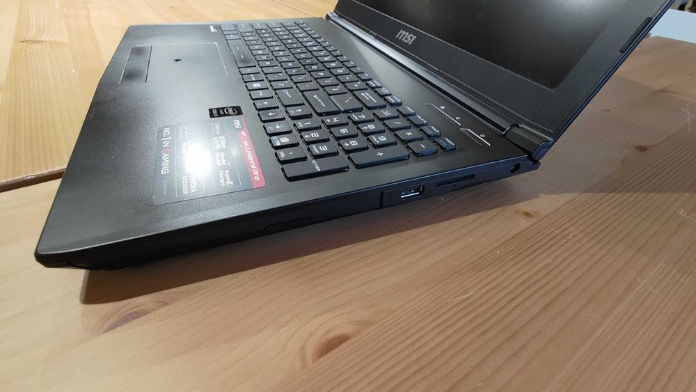 MSI GP62 2QE | i7 | 16GB RAM | SSD 960GB | sprawny | do pracy