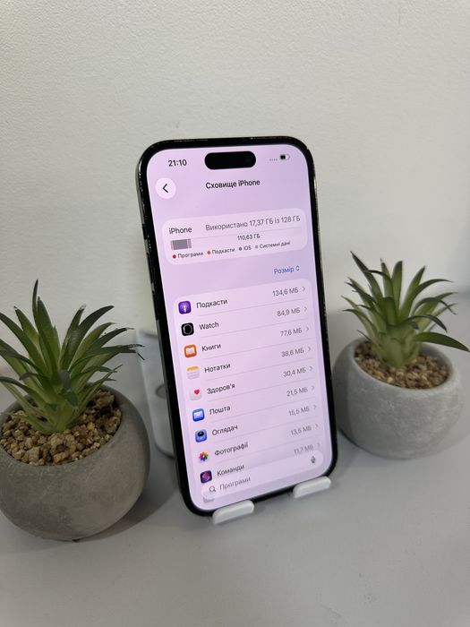 iPhone 14 Pro 128 GB Black/ Neverlock/ 100% АКБ/ Айфон 14 Про 128 ГБ